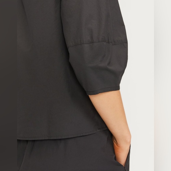 NWOT Everlane The Poplin Scoop-Neck Top - Picture 4 of 11